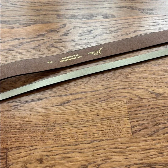 Belt set of 2 J Crew calf hair size medium - Picture 3 of 3